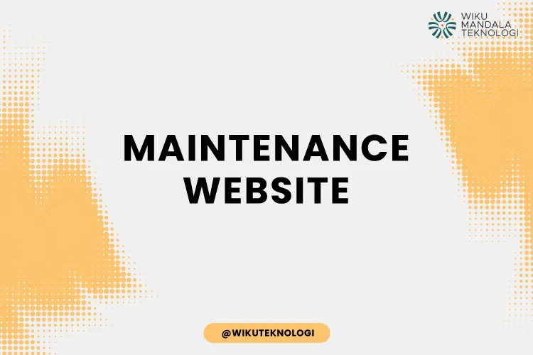 jasa maintenance website bali