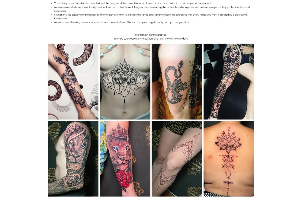 halaman tattoo studio